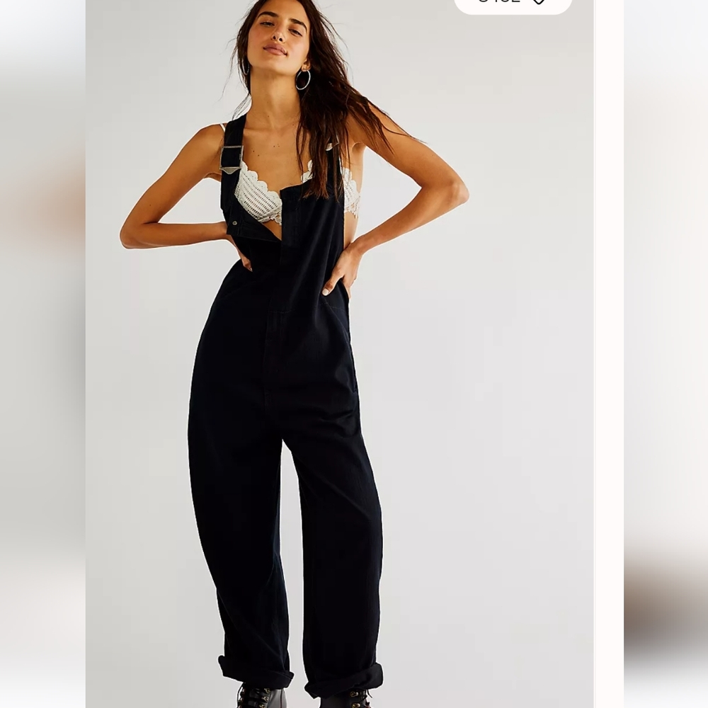 Free People Hunter Overall Utility  Jumpsuit L worn once sold out